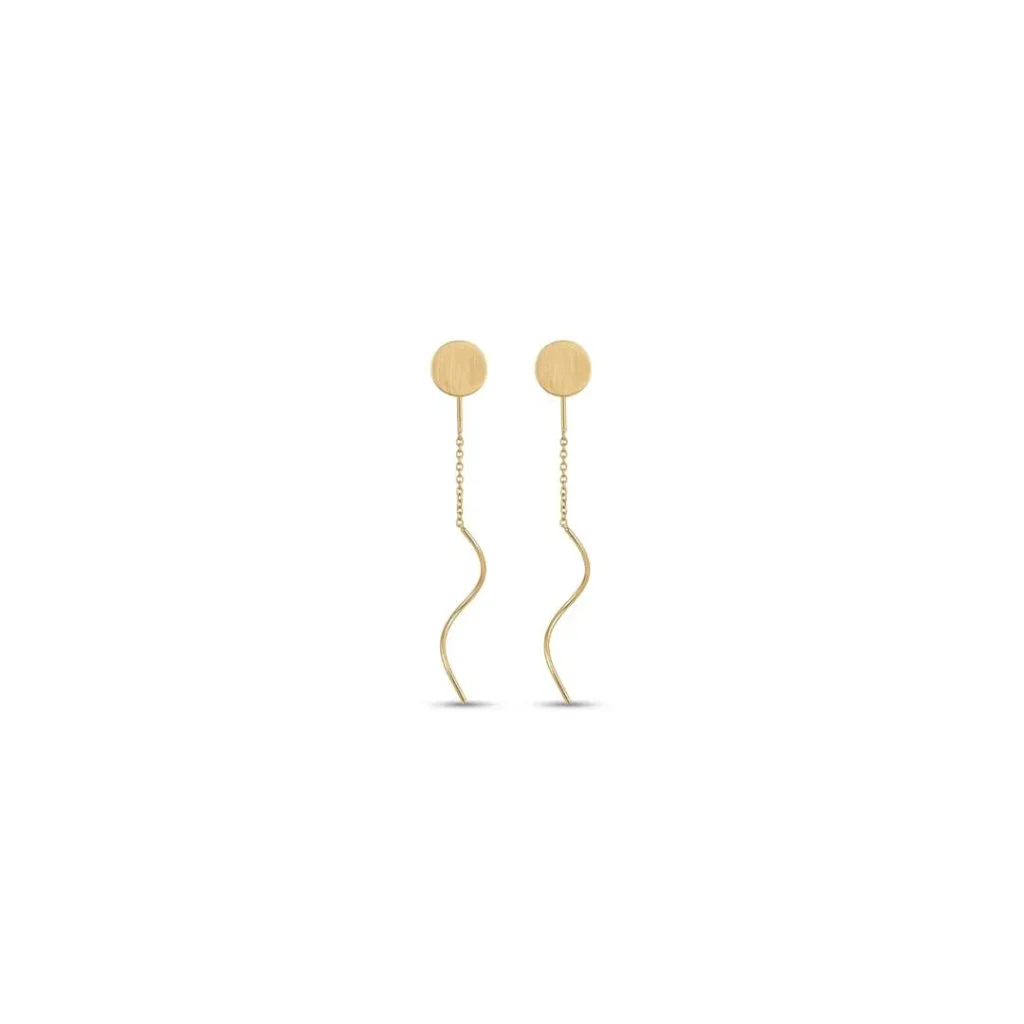 گوشواره طلا فلامینگو 114